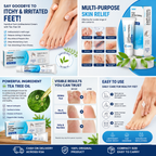 Sumifun Foot Antibacterial Cream with Tea Tree Oil – Nourishing & Repairing Formula (20g)