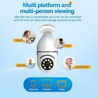Security Camera with LED Lights