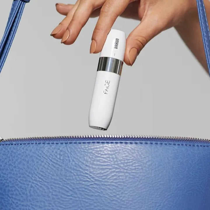 Braun Face Mini Hair Remover FS1000 with Smartlight – Electric Facial Hair Remover for Women