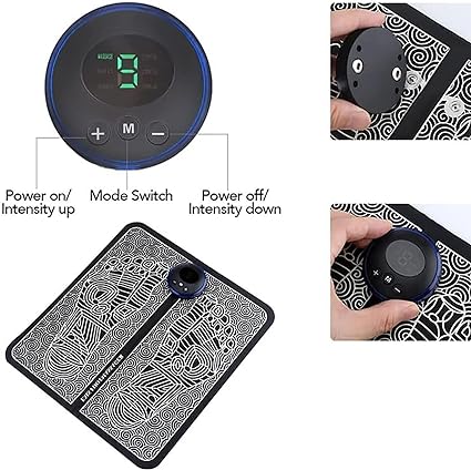 EMS Foot Massager Mat – Portable Electric Foot Massage Pad