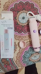 2 in 1 Women Electric Shaver Dual Head Bikini Trimmer for Women IPX7 Waterproof Wet & Dry Use Body Hair Trimmer and Facial Hair Remover for Bikini Underarm Leg Arm Body Face Rs 1,868