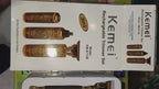 Kemei Km-6711B 3-In-1 Rechargeable Trimmer Set - Personal Care Product Designed For Grooming And Daily Shaving Routine